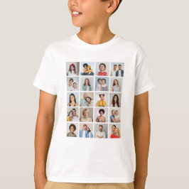 Camiseta Crie sua própria colagem de fotos 20