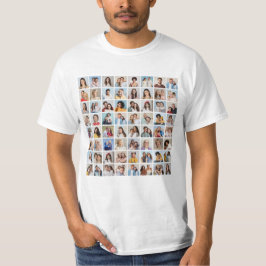 Camiseta Crie Sua Própria Colagem De Fotos 64