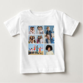 Camiseta Crie sua própria colagem de fotos 7
