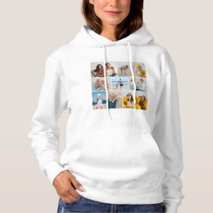 Camiseta Crie sua própria colagem de fotos de 9