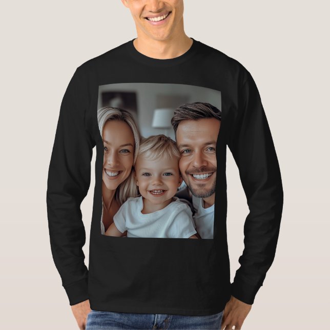 Camiseta Crie Sua Própria Foto (Frente)