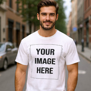 Camiseta Crie Sua Própria Foto