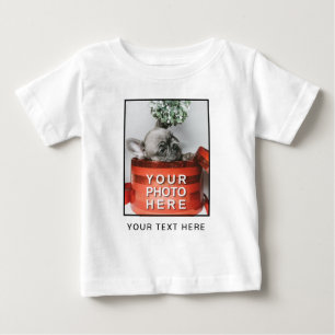 Camiseta Crie Sua Própria Foto e Texto Personalizado