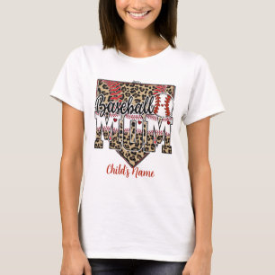 Camiseta Crie sua própria mãe de beisebol