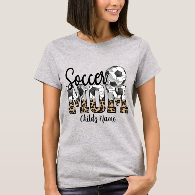 Camiseta Crie sua própria mãe de futebol (Frente)