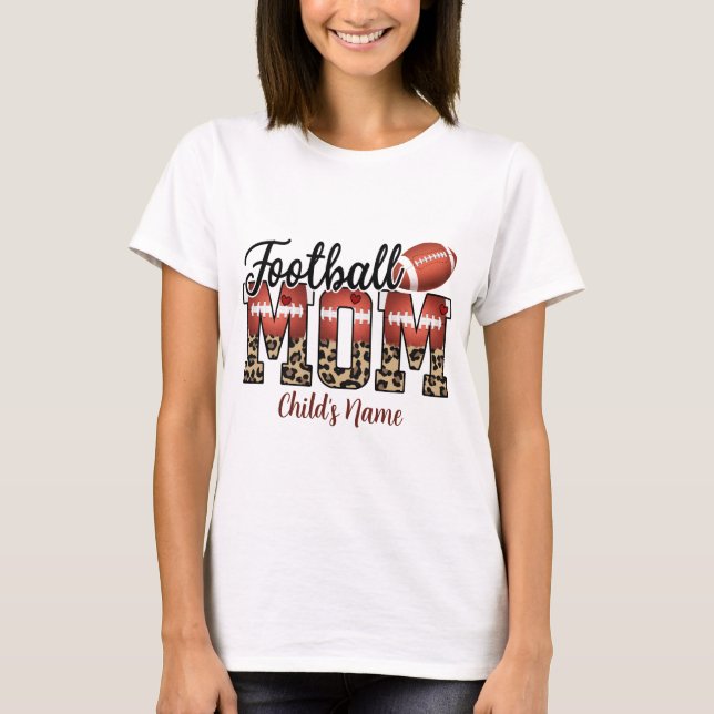 Camiseta Crie sua própria mãe de futebol (Frente)
