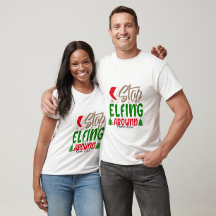 Camiseta Crie Sua Própria Parada De Esconder No Natal