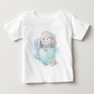 Camiseta Crie sua própria taça de chá coelhinha