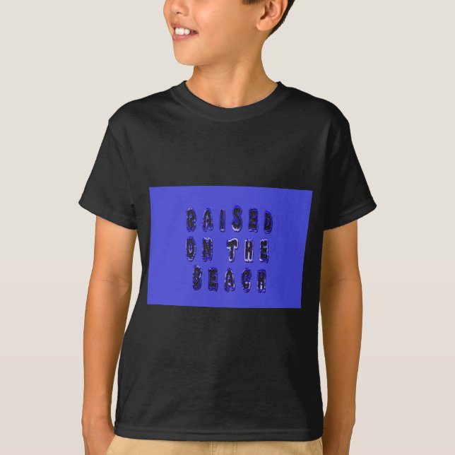 Camiseta Crie sua própria vida de praia inspiracional (Frente)