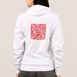 Camiseta Crie um código QR vermelho digitalizável (editável