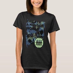 Camiseta Crie um Design gráfico mundial Kinder
