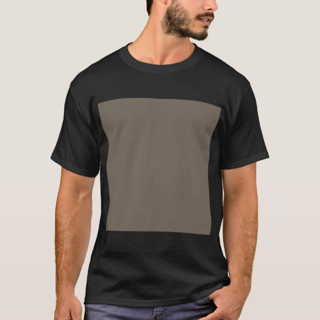 Camiseta Crie um espaço Na moda com uma Parede Marrom e (Frente)
