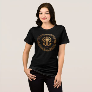 Camiseta Crie um logotipo elegante para a marca de moda em