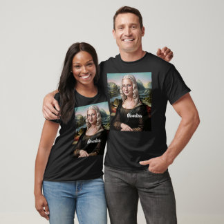Camiseta Crie um rosto engraçado personalizado