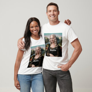 Camiseta Crie um rosto engraçado personalizado