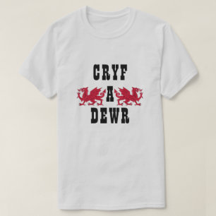 Camiseta Crif um dewar Forte e valente