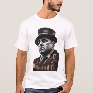 Camiseta crime gangster al capone
