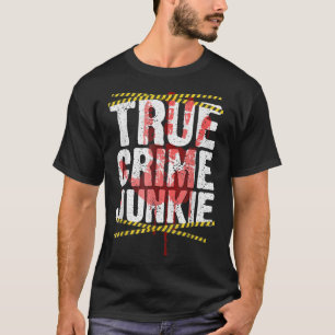 Camiseta Crime legal Para Homens Assassinatos De Mulheres M