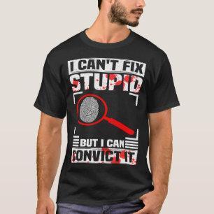 Camiseta Crime Scene Forensics & Forensic Scien