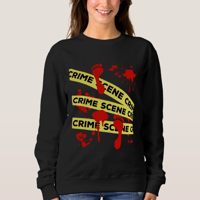 Camiseta Crime Scene Investigation Tape (Frente)