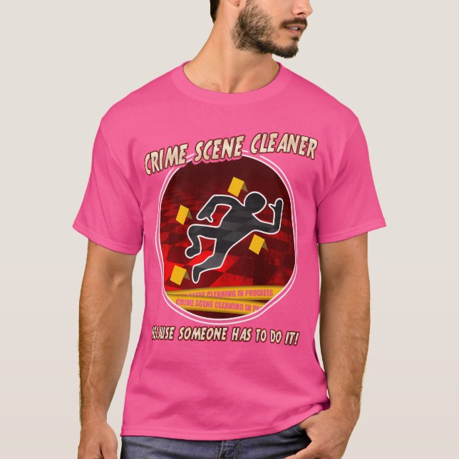 Camiseta Crime Scener Cleaner (Frente)