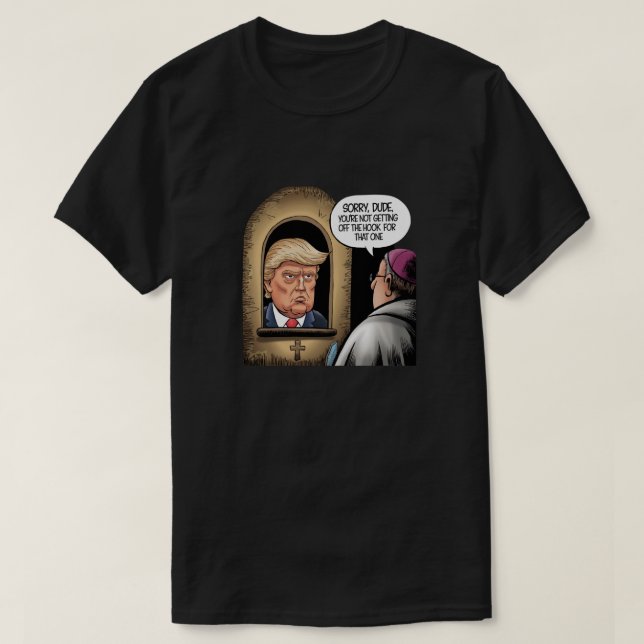 CAMISETA CRIMES TRUMP (Frente do Design)