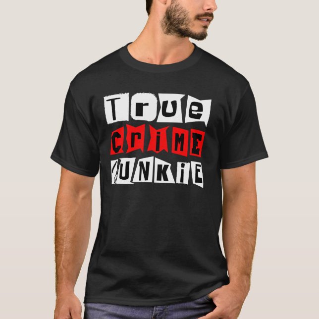 Camiseta Crimes Verdadeiros Junkie Long Sleeve (Frente)