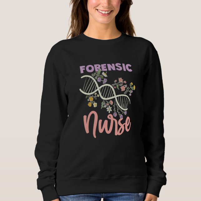 Camiseta Criminalística forense dos enfermeiros (Frente)