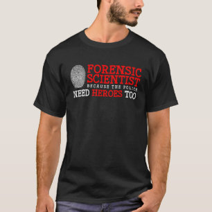 Camiseta Criminalística Medicina Legal e Ciência Forense