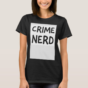 Camiseta Criminologia Enthusiasta do Crime
