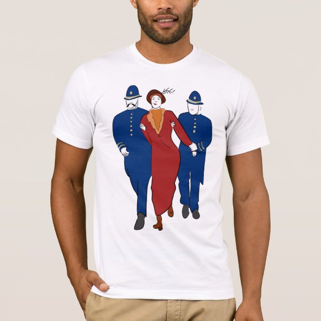 Camiseta Criminoso feminista (Frente)
