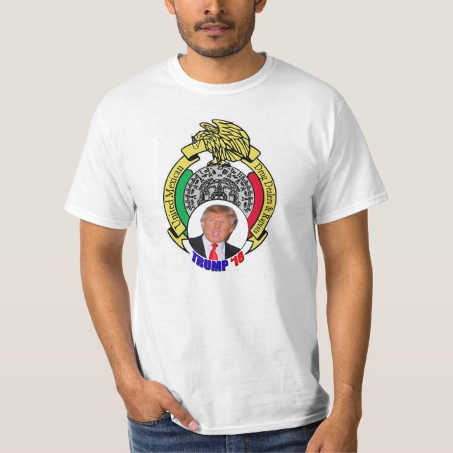 Camiseta Criminosos mexicanos unidos para o TRUNFO '16! (Frente)