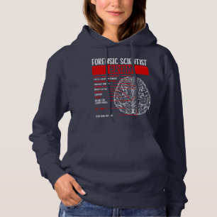 Camiseta Crimonologista do cérebro forense