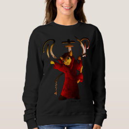 Camiseta Crimson Red Grim Reaper Cat