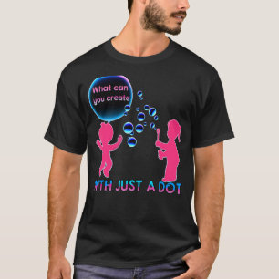 Camiseta Crio com Bolhas de Criança Ponto-a-Ponto
