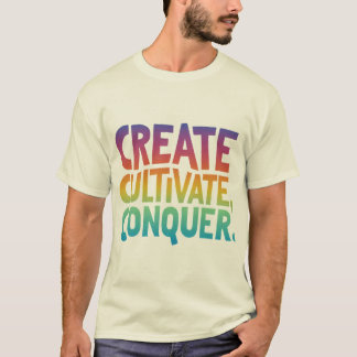 Camiseta Crio, Cultivar, Conquistar