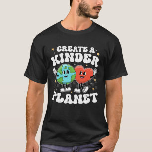 Camiseta Crio Kinder Planet Professor Kind Unity Dia da Ter