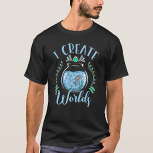 Camiseta Crio Mundos Para Aquário de Peixes