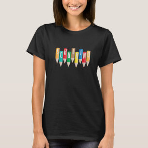 Camiseta Críons infantis da Escola de Inscrição