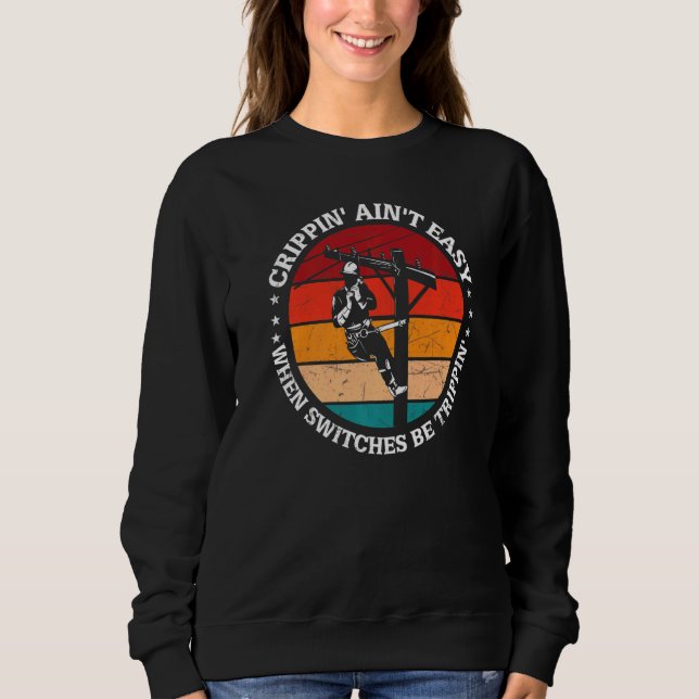 Camiseta Crippin Não é Fácil Quando Interruptores Estão Tro (Frente)
