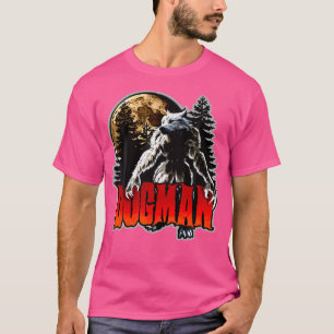 Camiseta Criptide Monstro Do Lobisomem Da América Dogman