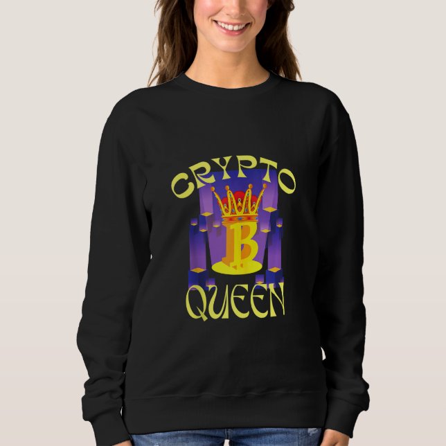 Camiseta Cripto Cripto Cripto Rainha Bitmoney Hw 084 (Frente)