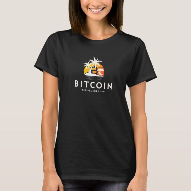 Camiseta Cripto Meu Plano De Reforma Engraçado Investir 4 (Frente)