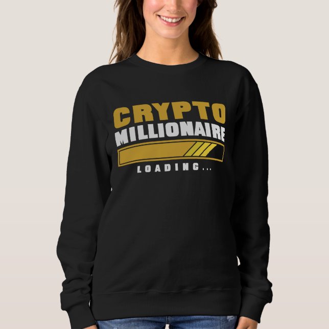 Camiseta Cripto Milionário Crypto Carregando (Frente)