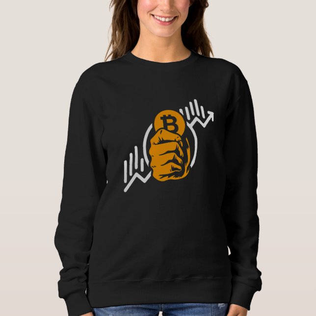Camiseta Cripto Moeda Bitcoin Ascensão Símbolo Blockchain I (Frente)