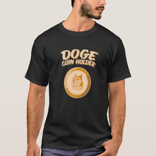 Camiseta Cripto Shiba Inu Dogecoin Crypto (Frente)