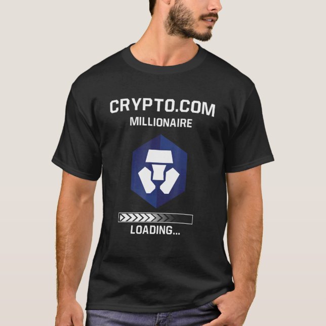 Camiseta Criptocom Moedas Millionaire Cryptocurrency Hodler (Frente)