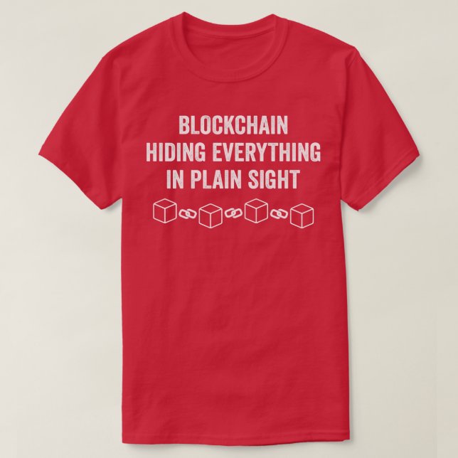 Camiseta Criptocurrency Blocchain Ethéum Ether ETH Engraçad (Frente do Design)