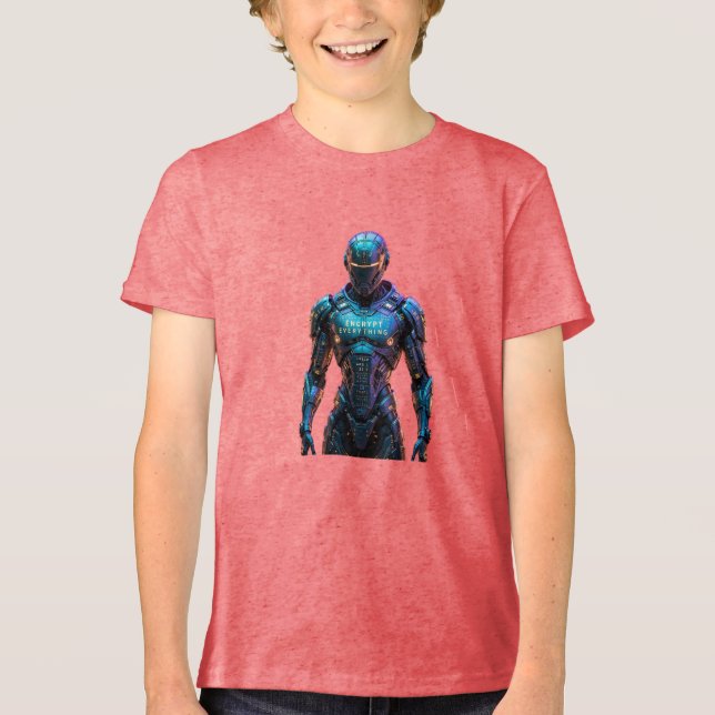 Camiseta Criptografar tudo do Guardian (Frente)