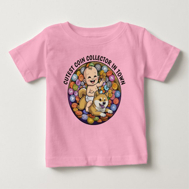 Camiseta Criptografia de Bebê Bastante (Frente)
